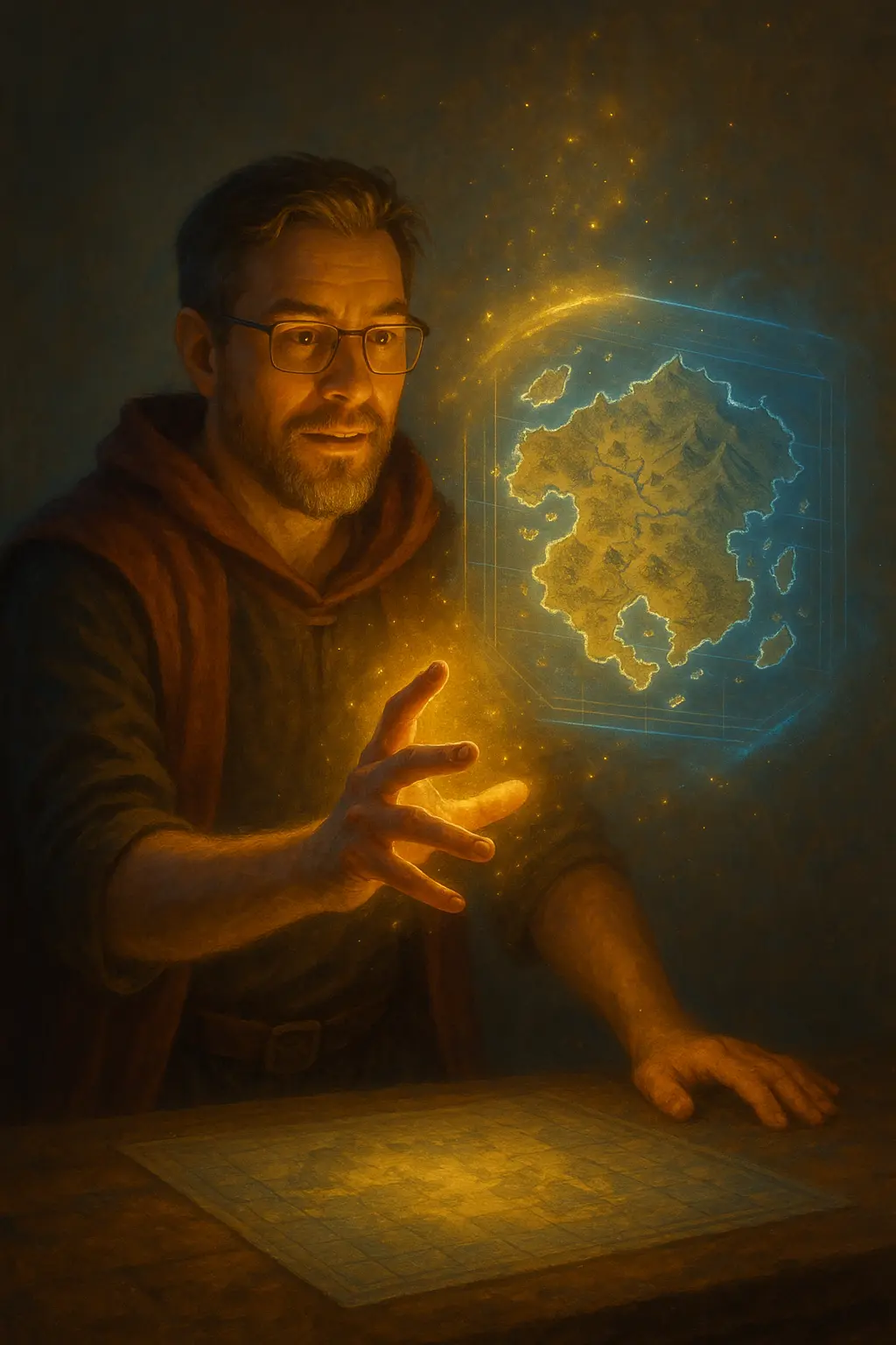 When the DM’s new campaign idea materializes faster than their players can derail it.